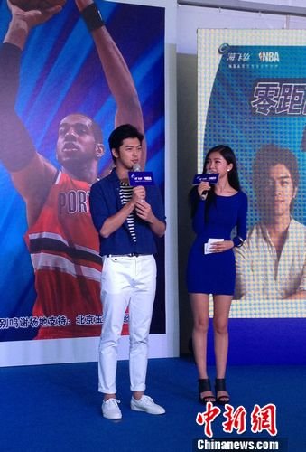 陈伯霖与nba球星比投篮 自认球技不如周杰伦