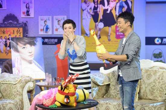 孙俪张译腾讯玩“密室逃脱” 现场斗嘴互拆台