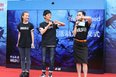 何炅吴昕中秋到沪护鲨鱼 呼吁全民和鱼翅说再见