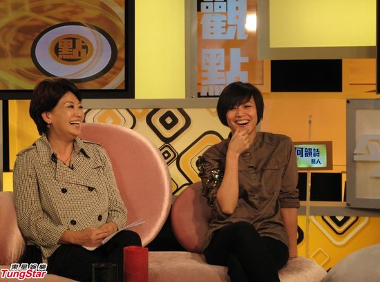 何韵诗上节目谈恋爱观 考虑向黄耀明借种生子