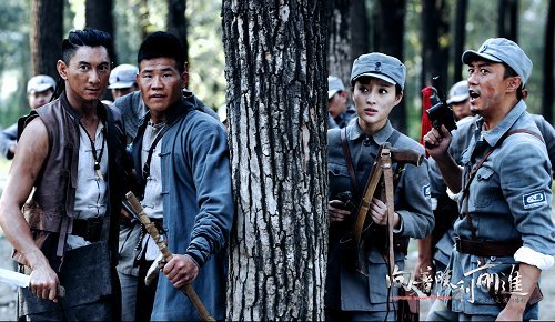 《向着胜利前进》近尾声 吴奇隆哭戏惊人