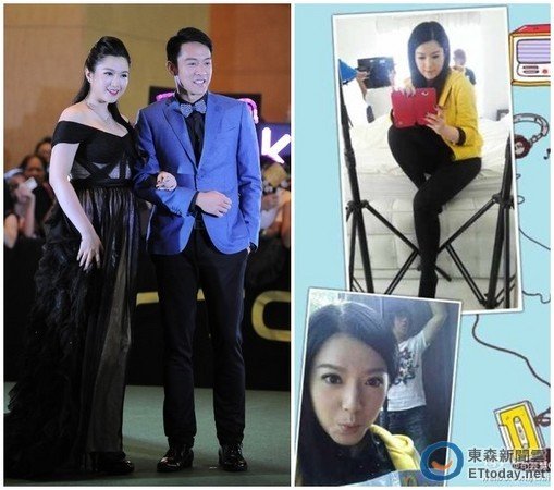 苟芸慧晒自拍瘦出尖下巴 网友鄙夷修图功力好