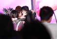 文章携女儿出席满月酒 马伊琾挺大肚饭量猛增