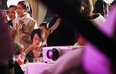文章携女儿出席满月酒 马伊琾挺大肚饭量猛增