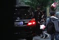 文章携女儿出席满月酒 马伊琾挺大肚饭量猛增