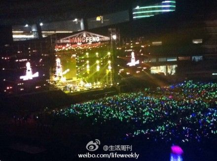 汪峰上海演唱会真情告白