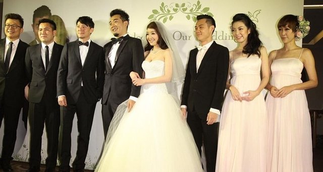 张震大婚前女友路嘉欣之姐任司仪 分手后屡同台