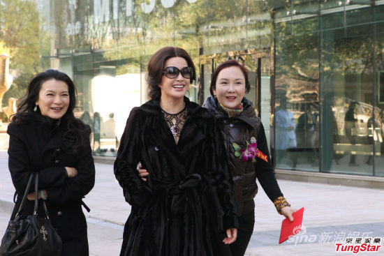 刘晓庆现身北京 拒回应老公私生子传闻