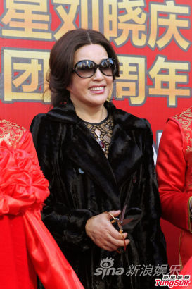 刘晓庆现身北京 拒回应老公私生子传闻