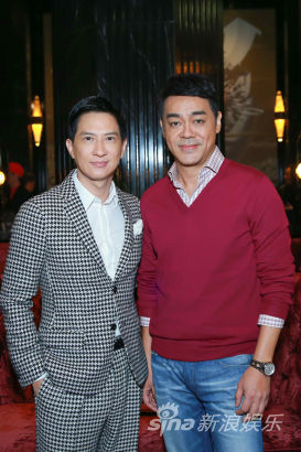 《扫毒》澳门首映 刘青云古天乐很感伤