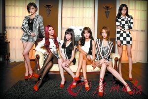 韩国女子组合t-ara12月广州将开演唱会