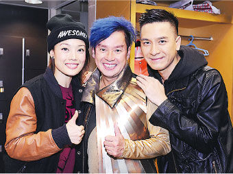 容祖儿蔡少芬马国明捧场左麟右李演唱会