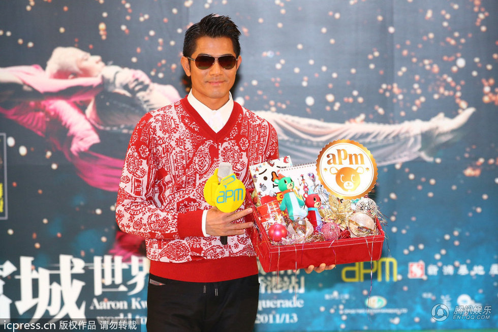 郭富城一人“孤苦”过平安夜 寄情工作消声灭迹