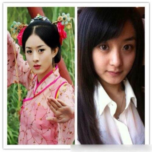 允儿杨幂郑爽刘诗诗 素颜也很清纯的女星(图)