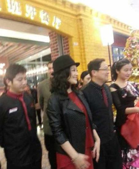 梅婷产后首次公开露面 家乡南京开餐厅(图)