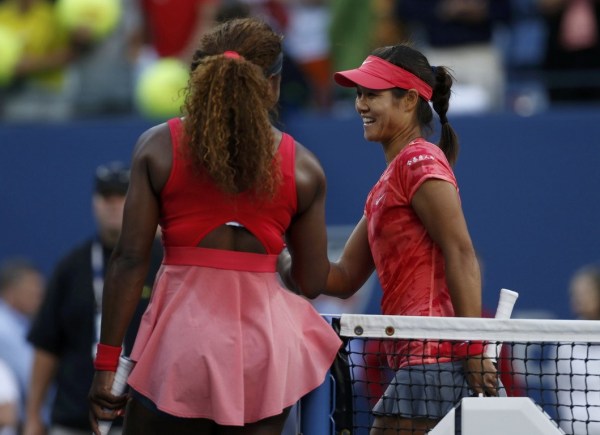 2013美网女单半决赛:李娜0-2遭小威横扫