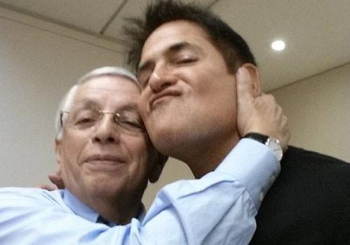 库班晒亲密合影告别斯特恩:我们是亲密朋友_体