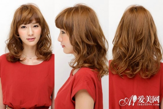 2014年最新棕色<em>头发 层次</em>简约更时尚_美容_奥