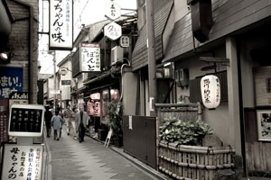 百叶窗商店街
