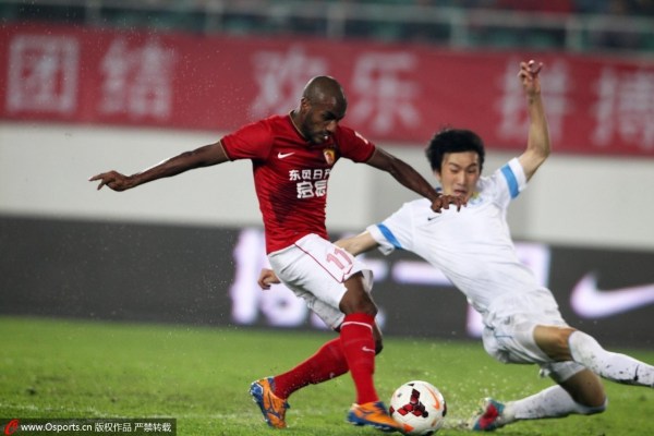 于汉超:进两球却输球挺遗憾 球队表现确实很不