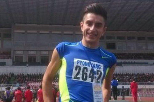 英国选手<em>模仿金正恩发型</em> 朝鲜马拉松大出风头