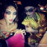 恐怖僵尸造型！郭美美露真
