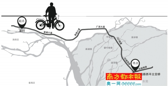 广州八旬翁修手机迷路 骑自行车60公里到东莞