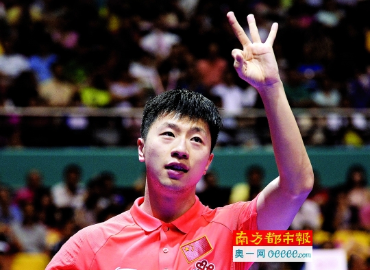 马龙赢到停不下来 3届世乒赛连续打出18个3比