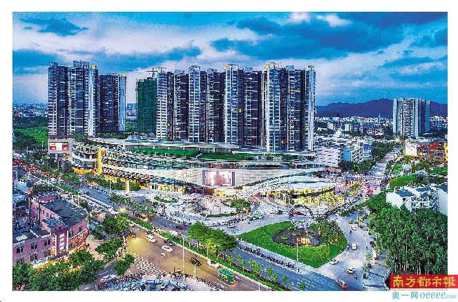 200万方综合体实景图。