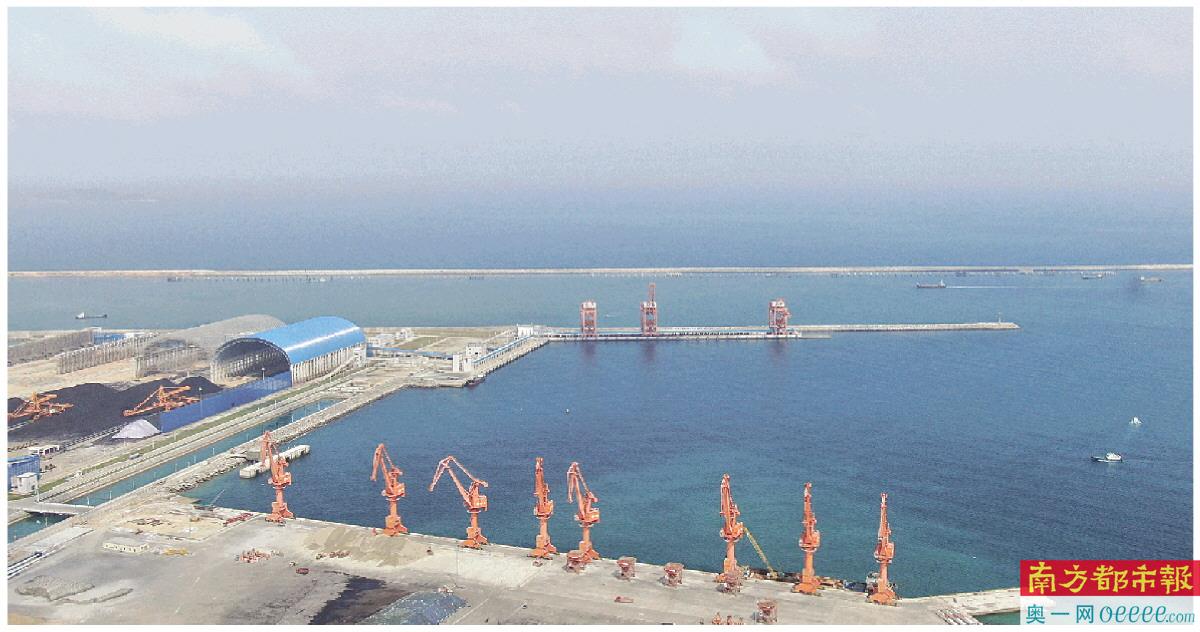 茂名广港码头。