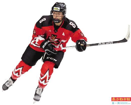 25岁的林绮琪正处于冰球生涯最好的时刻。