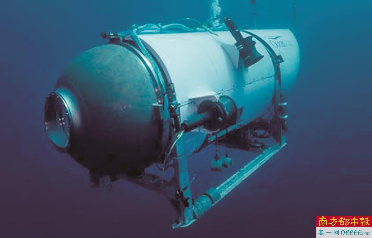 美国深海潜水器“泰坦”号。 新华社发