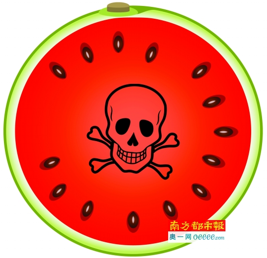 青岛17市民被西瓜"放倒" 广州暂未发现"毒西瓜"